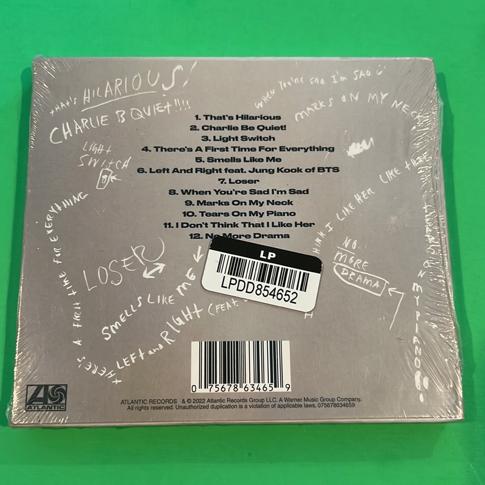 Charlie Puth Charlie CD - Picture 4 of 4
